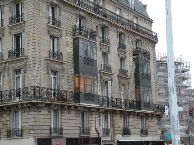  immeuble avec bow windows